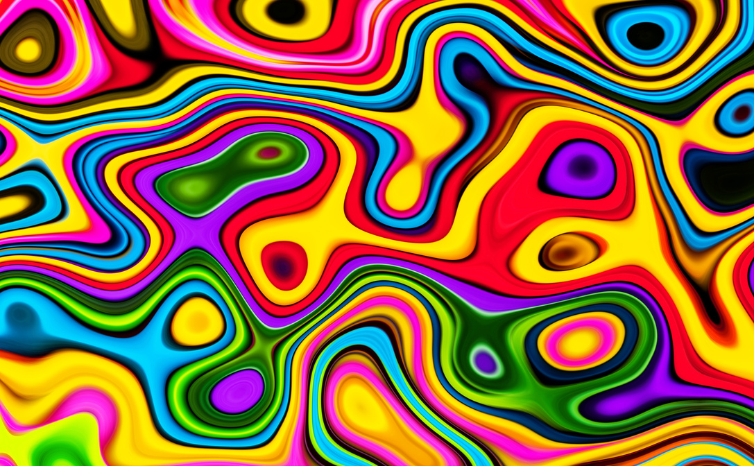 Colourful Crazy Background
